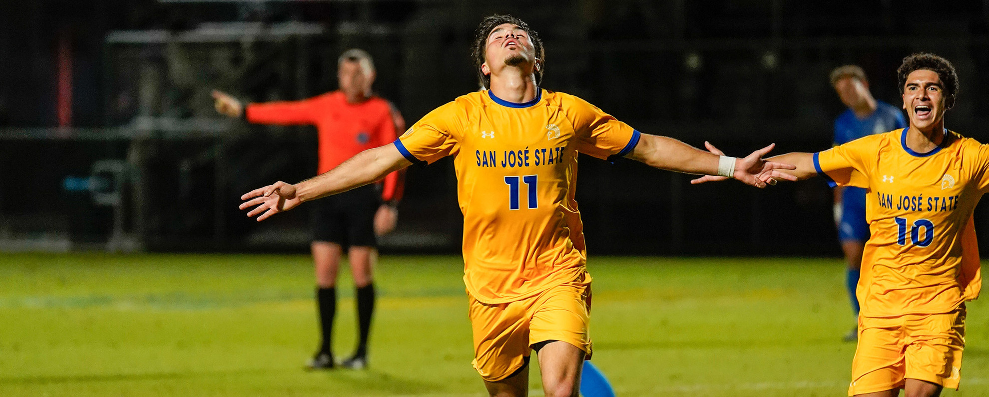 Tortell Daly’s Brace Powers Spartans Past Air Force