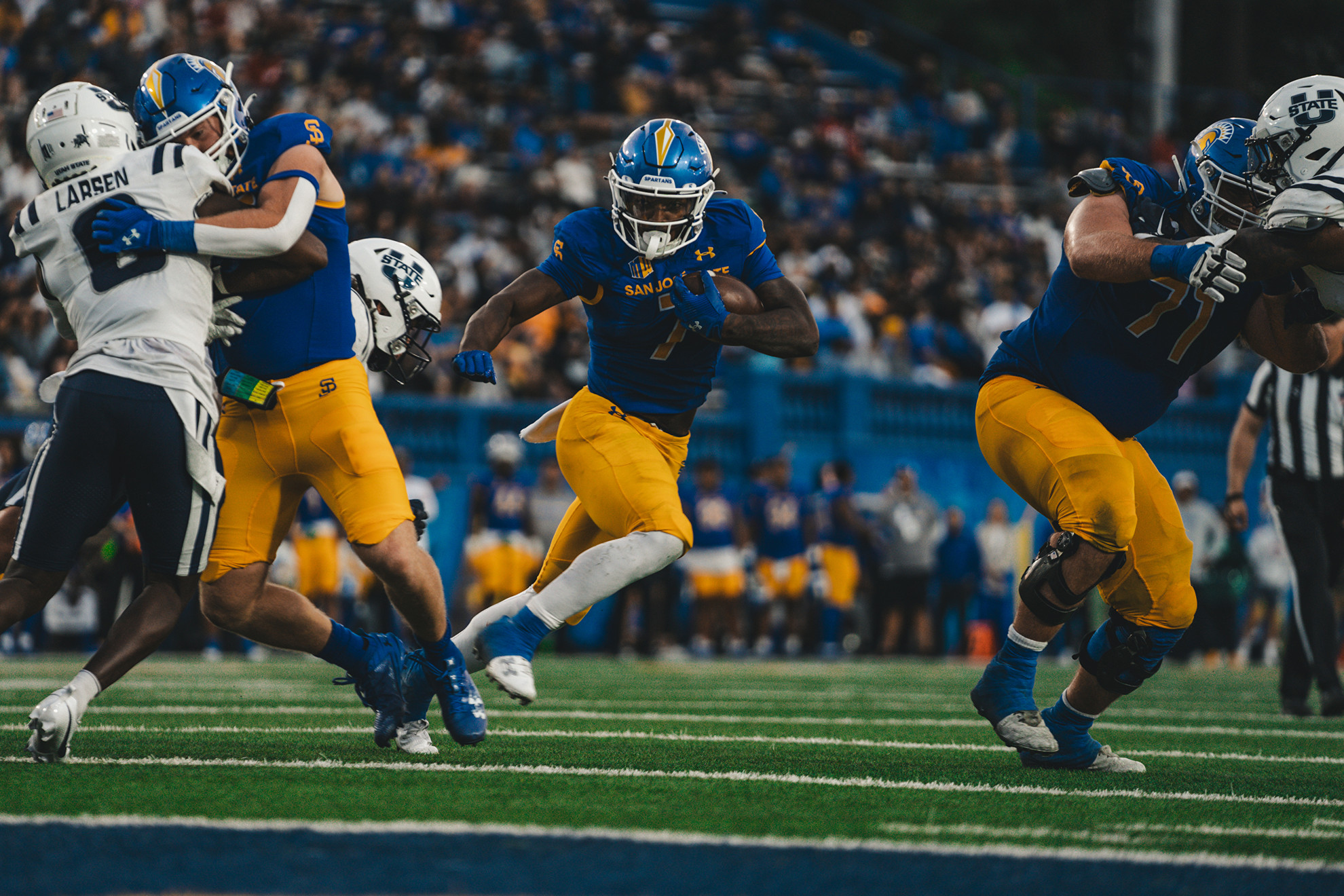 Quali Conley - Football 2023 - SJSU Athletics - Official Athletics Website - San Jose State Spartans