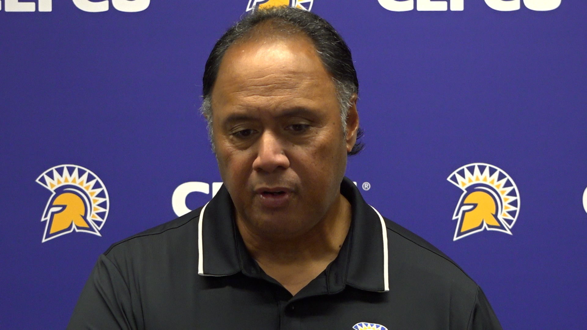 San José State Football Weekly Press Conference (Cal Poly)