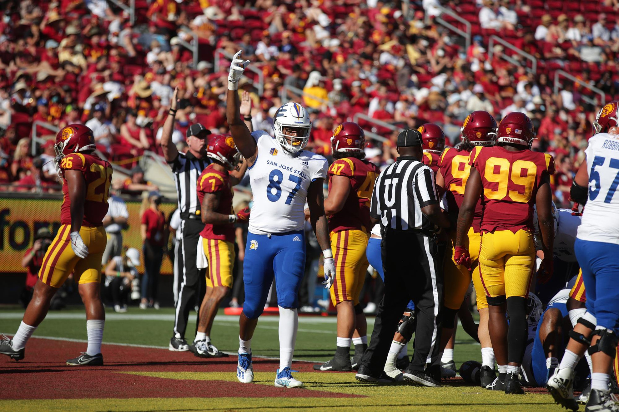 SJSU: Derrick Deese Jr., Cade Hall share 49ers Super Bowl dads