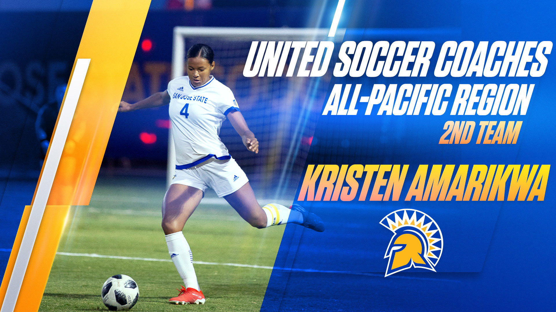 Kristen Amarikwa Named United Soccer Coaches All-Pacific Region
