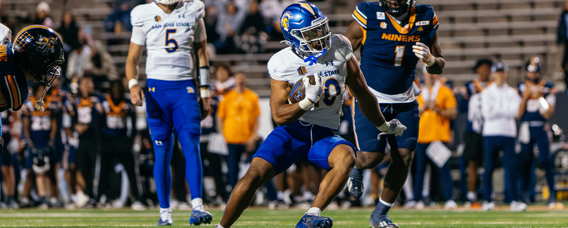 Teu’s Two Touchdowns, Dominant Defense Lift San José State Past UTEP