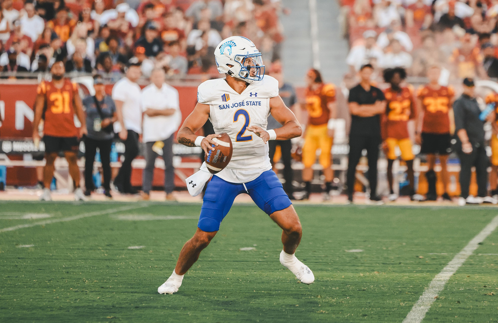 Chevan Cordeiro Football 2023 SJSU Athletics Official Athletics