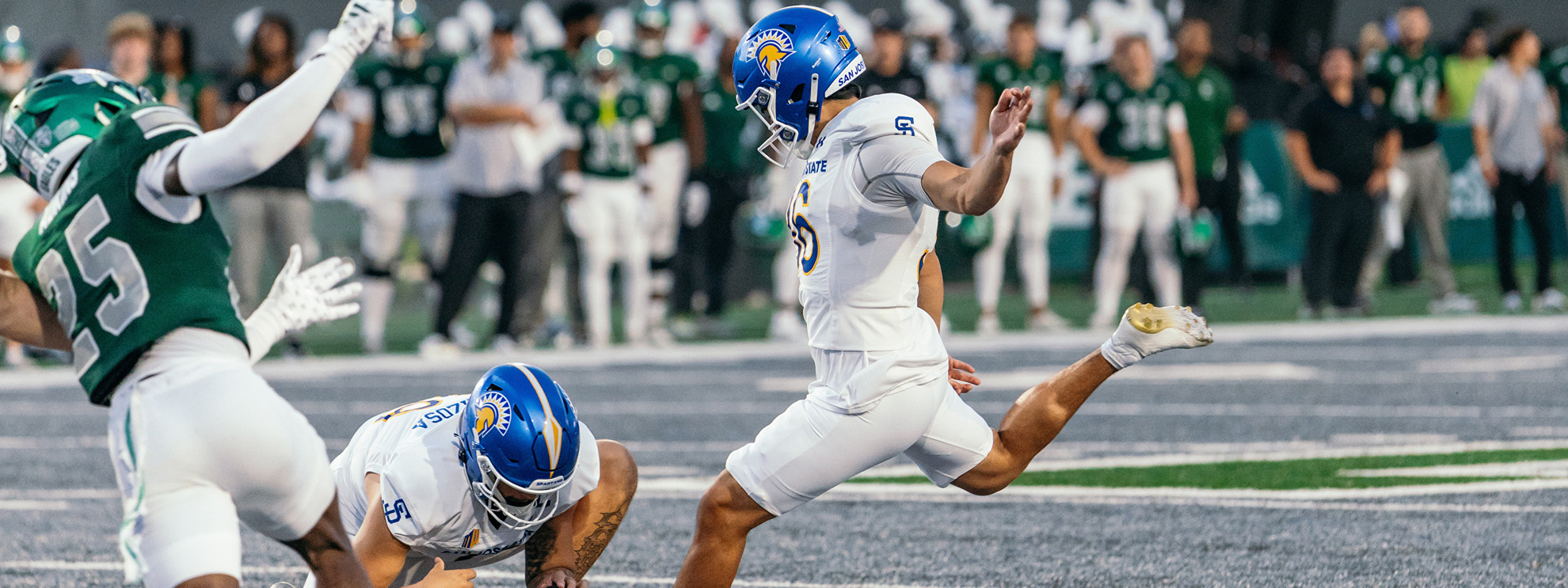 SJSU's Sinatra Named Old Trapper MW Special Teams Player of the Week