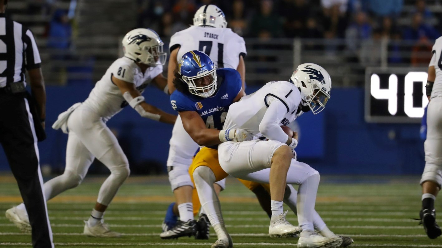 SJSU's Fehoko Named Finalist For The 2022 Polynesian College Football ...