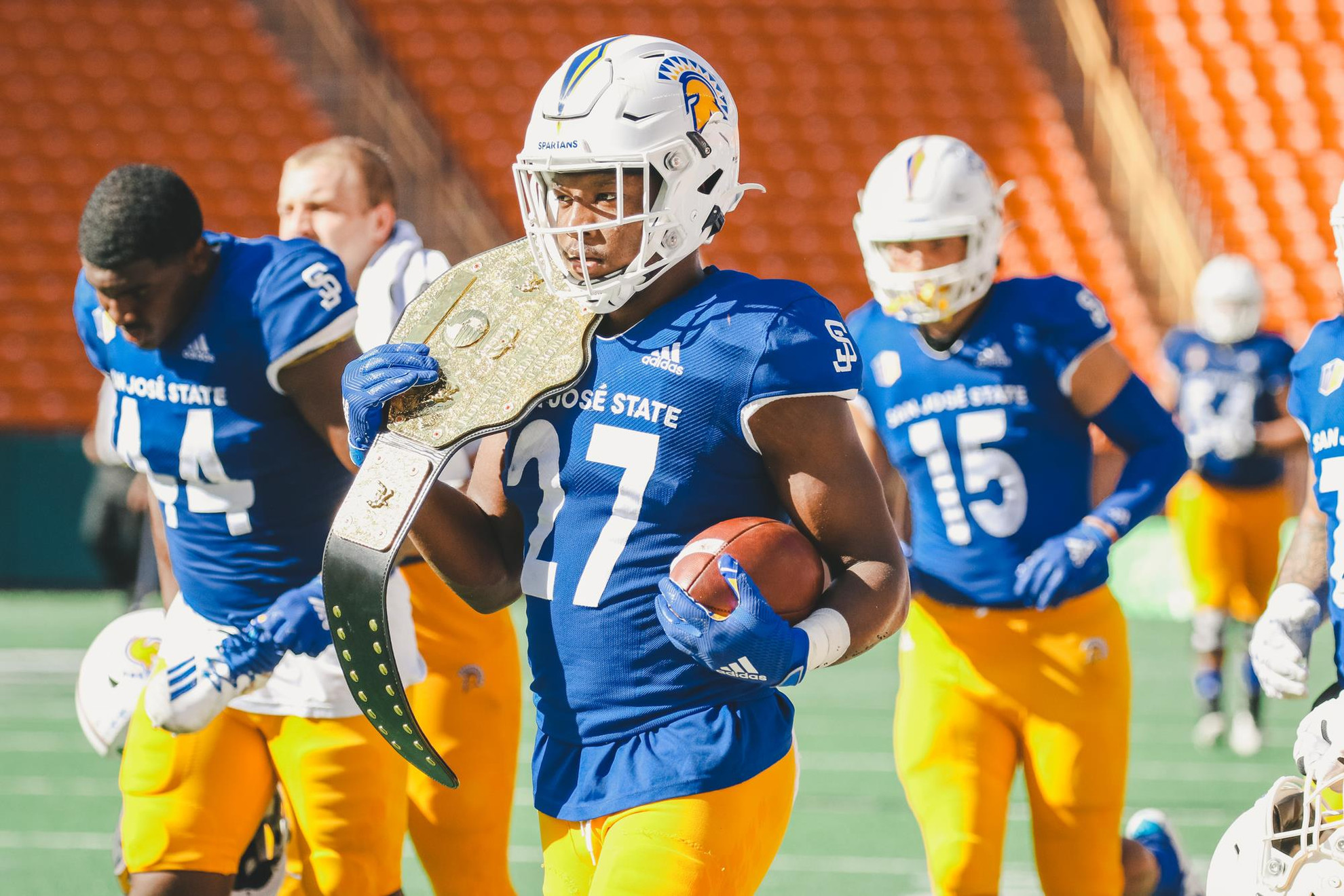 Well-traveled QB Nick Starkel at home with unbeaten, bowl-bound San Jose  State