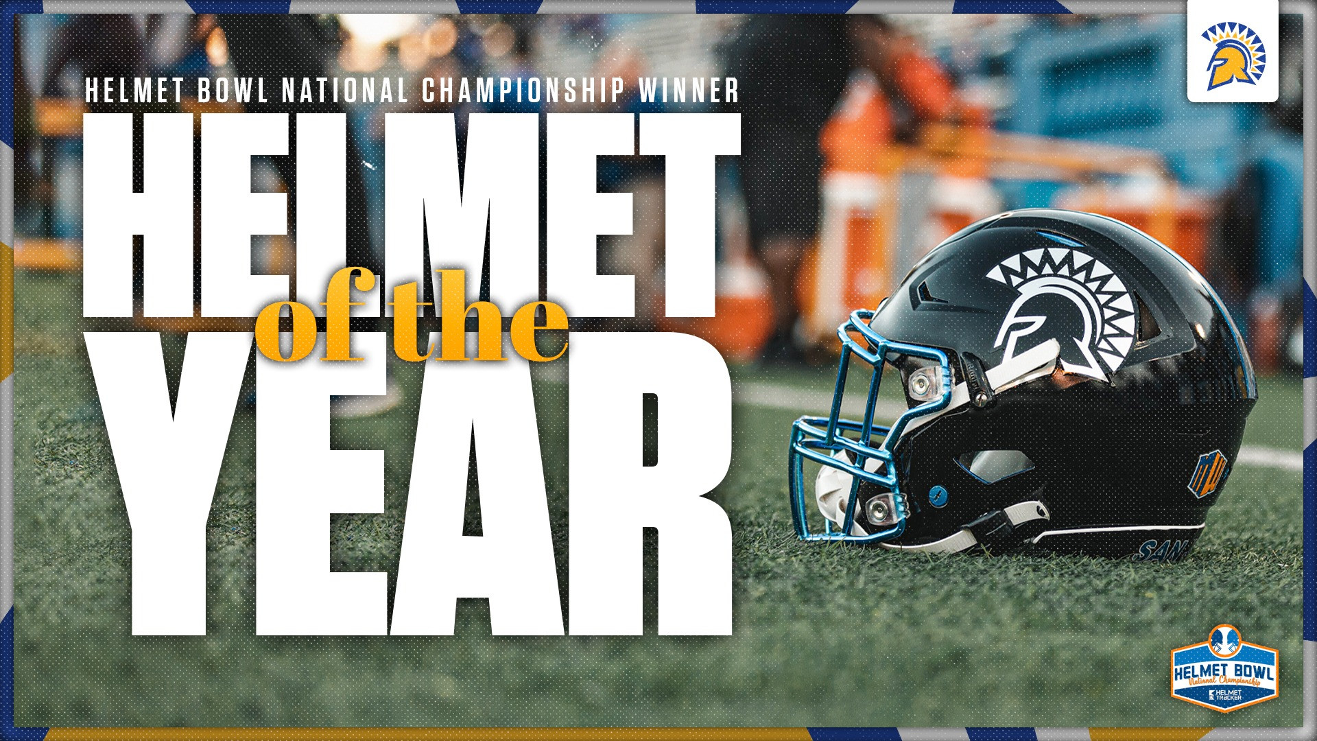 San Jos State Black Helmet Voted as National Champion - SJSU Athletics - Official Athletics Website - San Jose State Spartans San Jos State Black Helmet Voted as National Champion - SJSU Athletics - Official Athletics Website - San Jose State Spartans