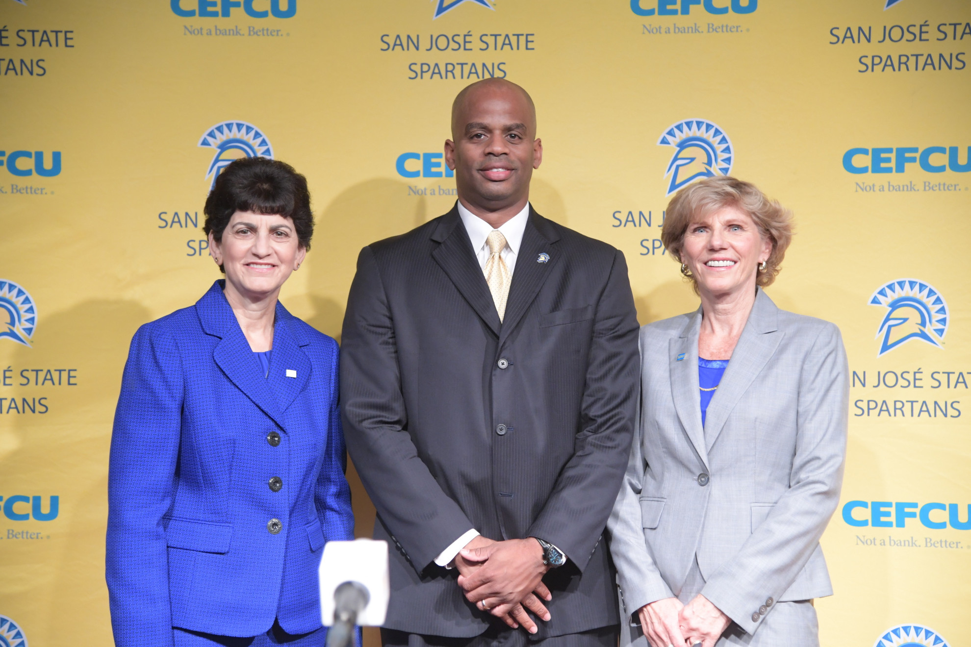Jean Prioleau Introduced As New Head Men's Basketball Coach SJSU