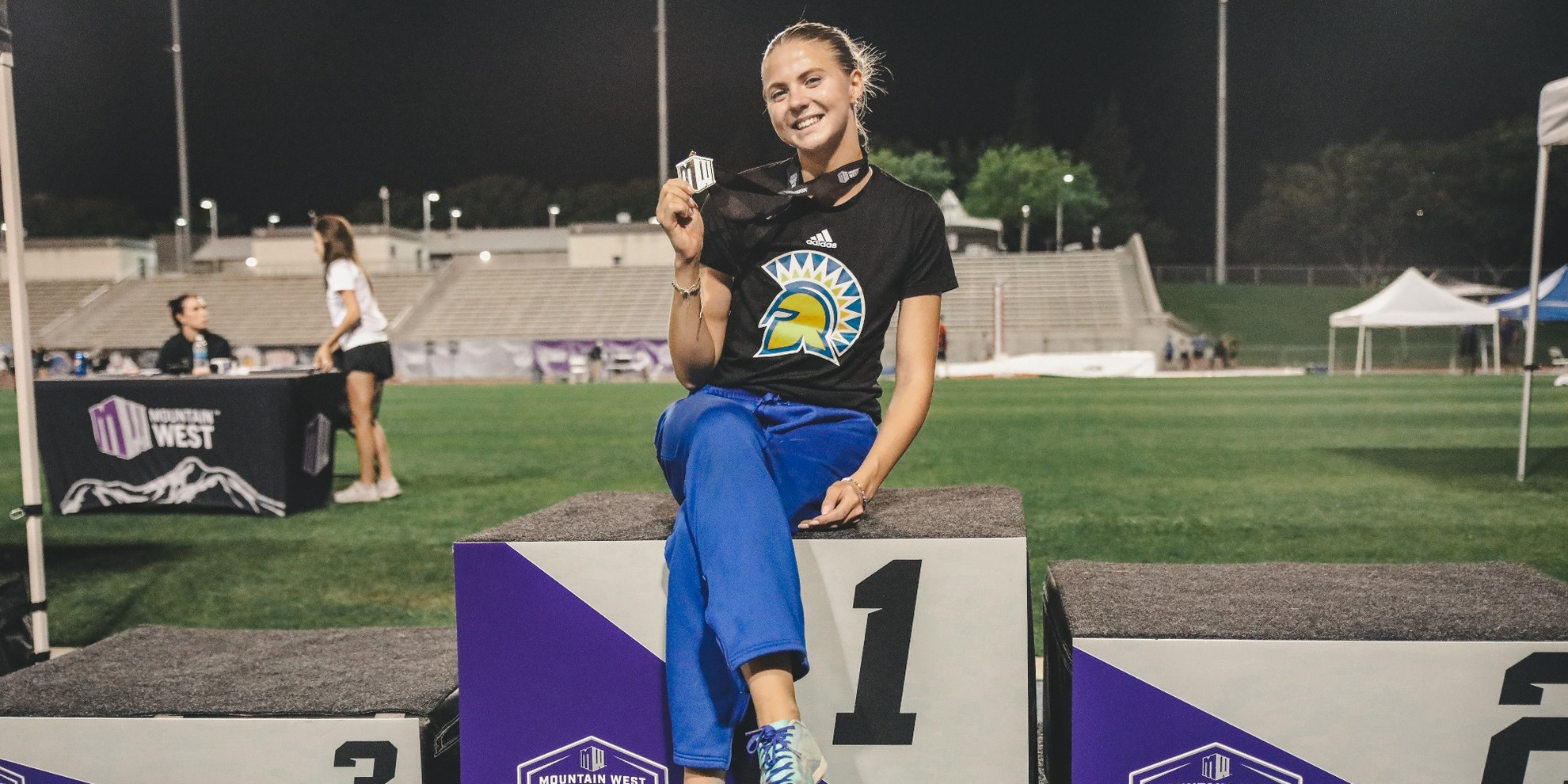 Sjostrand Breaks Record, Wins MW Long Jump Title In Day Two Of MW ...