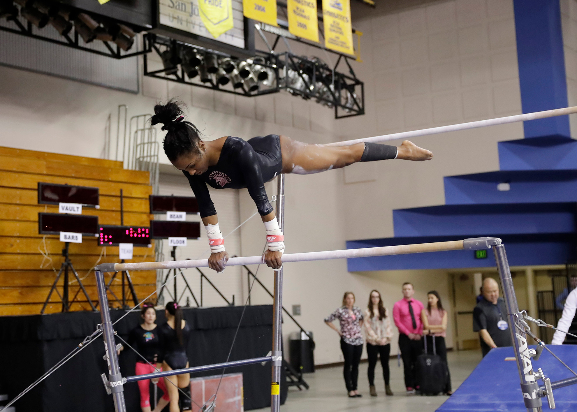 Women's Gymnastics Competes At Air Force Saturday Night - SJSU ...