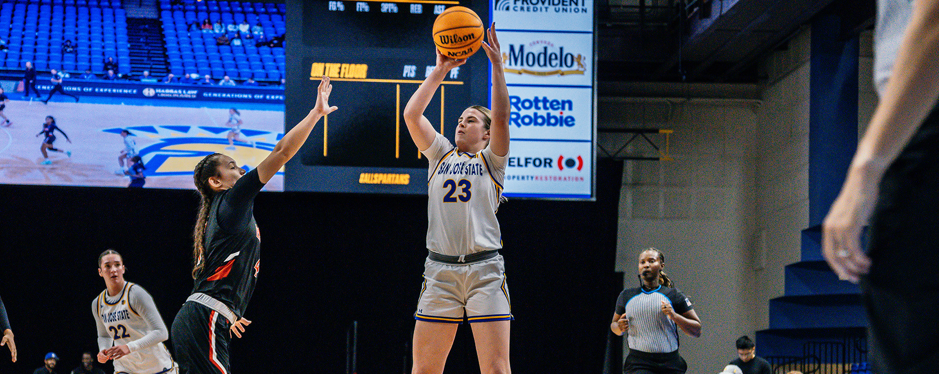 Blacklock Scores 29 In Spartan Exhibition