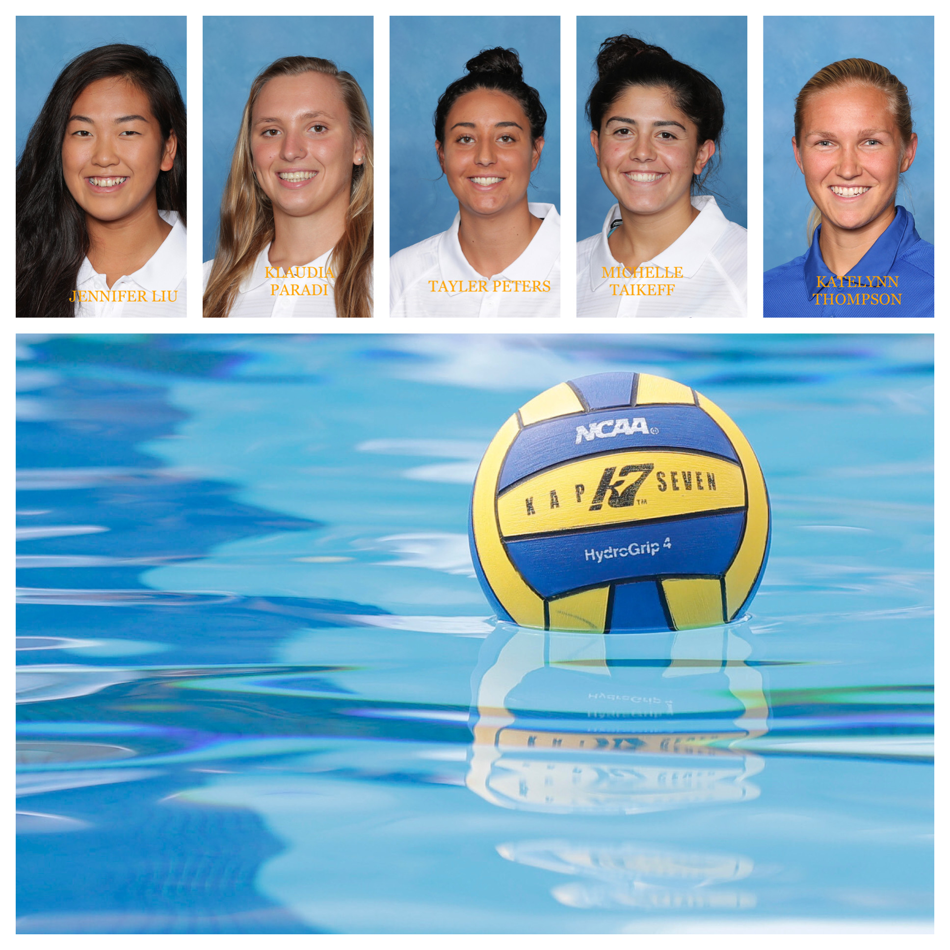 Katelynn Thompson Women's Water Polo 2017 SJSU Athletics Official