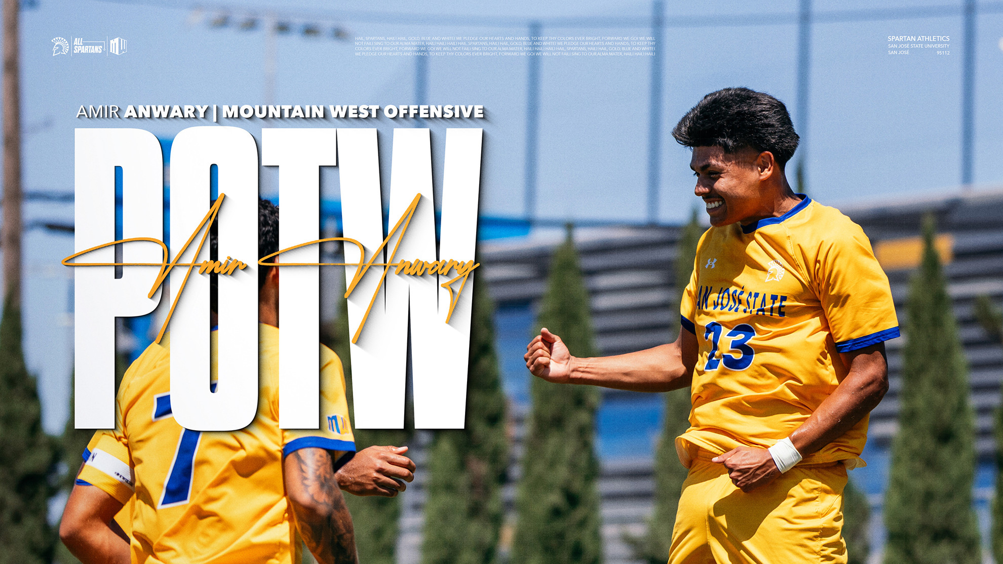 Anwary Named Mountain West Offensive Player of the Week